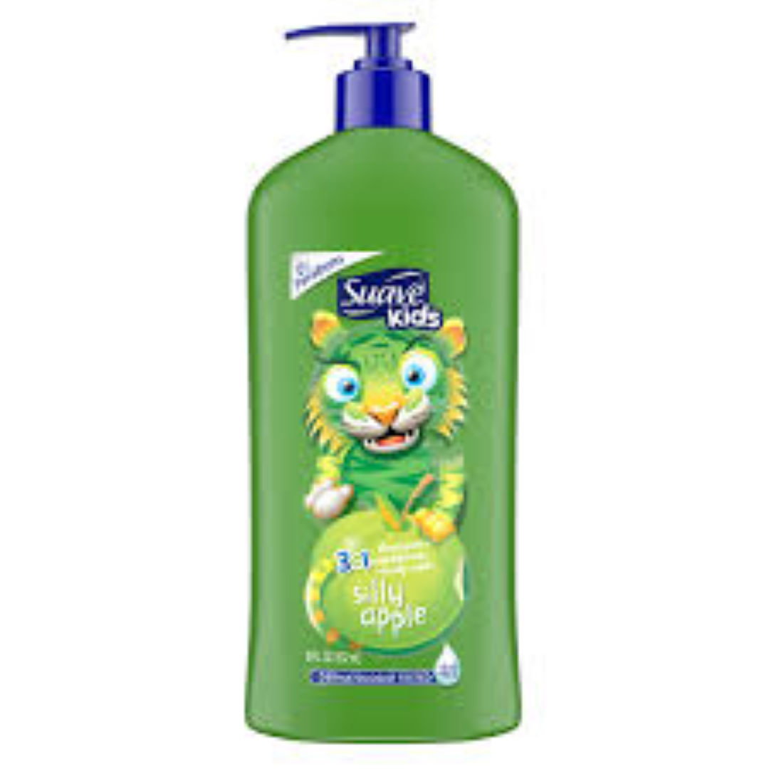 SUAVE KIDS 3IN1 SILLY APPLE (PUMP) 532ML